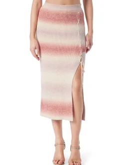Jessica Simpson Loti Lace Up Skirt In < Bottoms|Skirts