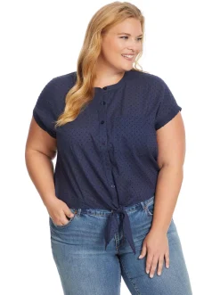 Jessica Simpson Louelle Blouse In < Tops & Tees