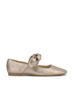 Jessica Simpson Lysute Ballet Flat In Gold< Flats