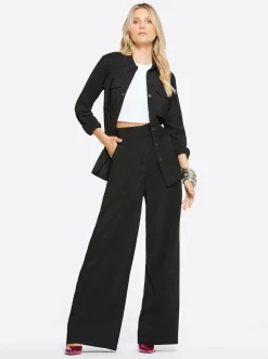 Jessica Simpson Melba Wide Leg Trouser In < Bottoms