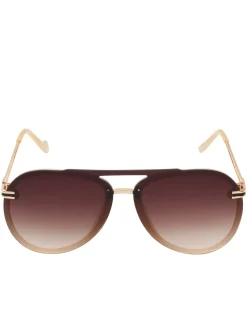 Jessica Simpson Metal Aviator Sunglasses In < Sunglasses
