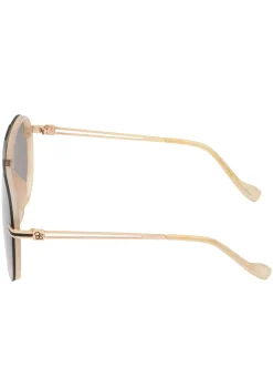 Jessica Simpson Metal Aviator Sunglasses In < Sunglasses