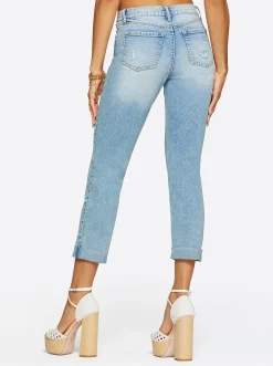 Jessica Simpson Mika Best Friend Slouchy Skinny In < Bottoms|Denim