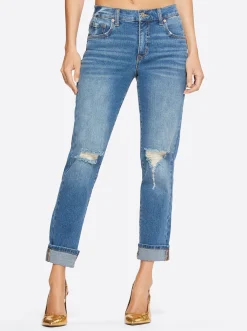 Jessica Simpson Mika Best Friend Slouchy Skinny In < Bottoms|Denim