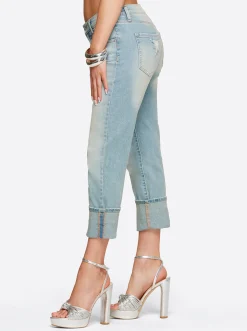 Jessica Simpson Mika Best Friend Slouchy Skinny In < Bottoms