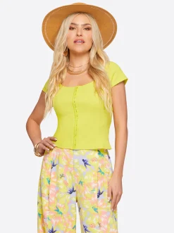 Jessica Simpson Min Top In < Tops & Tees