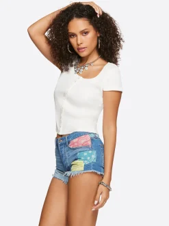 Jessica Simpson Min Top In < Tops & Tees