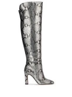Jessica Simpson Mistia Over The Knee Boot In Chrome< Boots & Booties|Wide Width