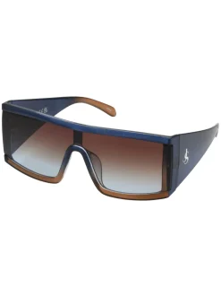 Jessica Simpson Modern Square Shield Sunglasses In Fade< Sunglasses