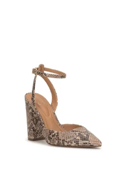 Jessica Simpson Nazela Pump In Snake< Pumps