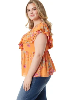 Jessica Simpson Nori Top In < Tops & Tees