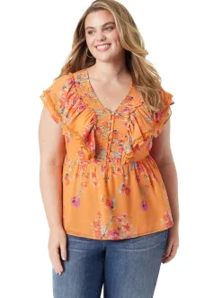 Jessica Simpson Nori Top In < Tops & Tees
