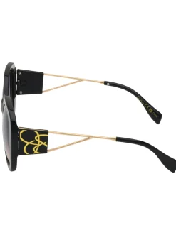 Jessica Simpson Oversized Oval Sunglasses In < Sunglasses