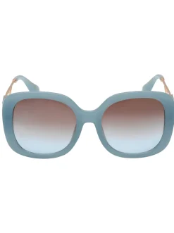 Jessica Simpson Oversized Oval Sunglasses In < Sunglasses