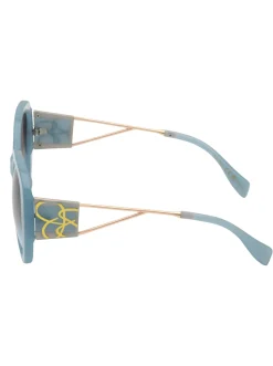 Jessica Simpson Oversized Oval Sunglasses In < Sunglasses