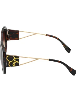 Jessica Simpson Oversized Oval Sunglasses In < Sunglasses