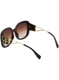 Jessica Simpson Oversized Oval Sunglasses In < Sunglasses