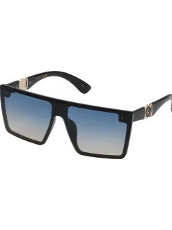 Jessica Simpson Oversized Square Shield Sunglasses In < Sunglasses