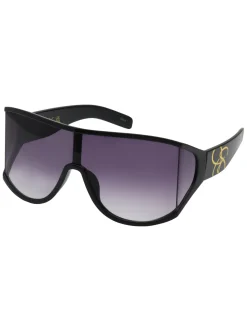 Jessica Simpson Oversized Square Wrap Shield Sunglasses In < Sunglasses