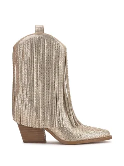 Jessica Simpson Paredisa Fringe Bootie In < Boots & Booties