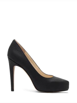 Jessica Simpson Parisah Platform Pump In Black Snake< Platforms|Pumps