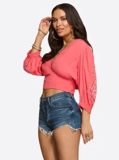 Jessica Simpson Patsy Top In < Tops & Tees