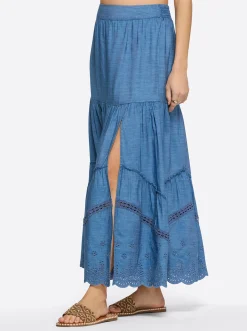Jessica Simpson Paula Maxi Skirt In < Bottoms|Sets