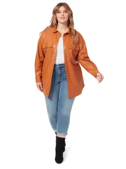 Jessica Simpson Paula Shacket In < Jackets, Blazers & Kimonos|Sweaters