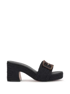 Jessica Simpson Peccio Buckle Platform In < Platforms|Slides & Mules