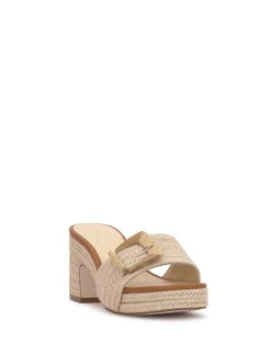 Jessica Simpson Peccio Buckle Platform In < Platforms|Slides & Mules