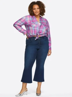 Jessica Simpson Petunia Shirt In < Tops & Tees