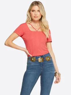 Jessica Simpson Pippa Top In < Tops & Tees