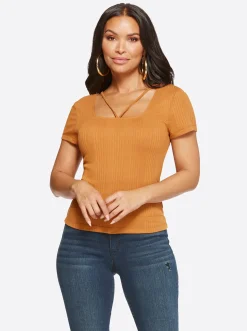 Jessica Simpson Pippa Top In < Tops & Tees