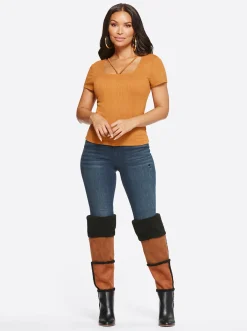 Jessica Simpson Pippa Top In < Tops & Tees