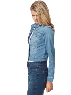 Jessica Simpson Pixie Jacket In < Denim|Jackets, Blazers & Kimonos
