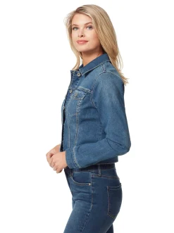 Jessica Simpson Pixie Jacket In < Denim|Jackets, Blazers & Kimonos