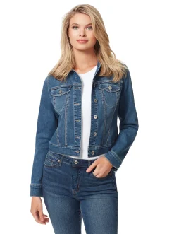 Jessica Simpson Pixie Jacket In < Denim|Jackets, Blazers & Kimonos