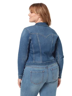Jessica Simpson Pixie Jacket In < Denim|Jackets, Blazers & Kimonos