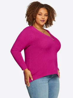 Jessica Simpson Prescilla Top In Festival Fuchsia< Tops & Tees