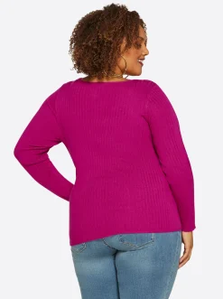 Jessica Simpson Prescilla Top In Festival Fuchsia< Tops & Tees