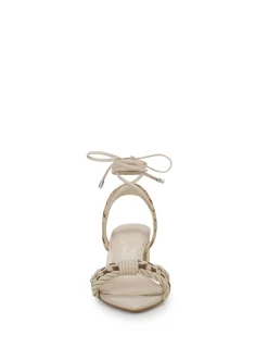Jessica Simpson Prim Woven Block Heel Sandal In < Sandals