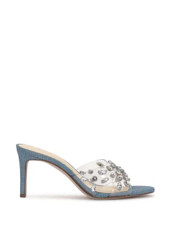 Jessica Simpson Primana Lucite Mule In < Sandals