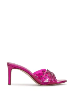 Jessica Simpson Primana Lucite Mule In Pink< Sandals