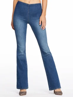 Jessica Simpson Pull On Flare In < Denim