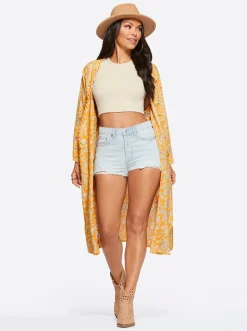 Jessica Simpson Rami Kimono In < Jackets, Blazers & Kimonos|Tops & Tees