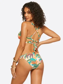 Jessica Simpson Cropped Cami In Multi< Swim|Two Piece Swim