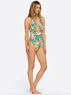 Jessica Simpson One Piece In Multi< Swim|One Piece Swim