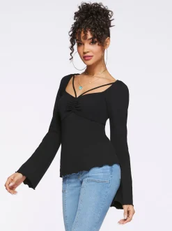 Jessica Simpson Rori Top In < Tops & Tees