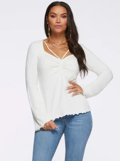 Jessica Simpson Rori Top In < Tops & Tees