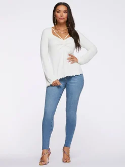 Jessica Simpson Rori Top In < Tops & Tees